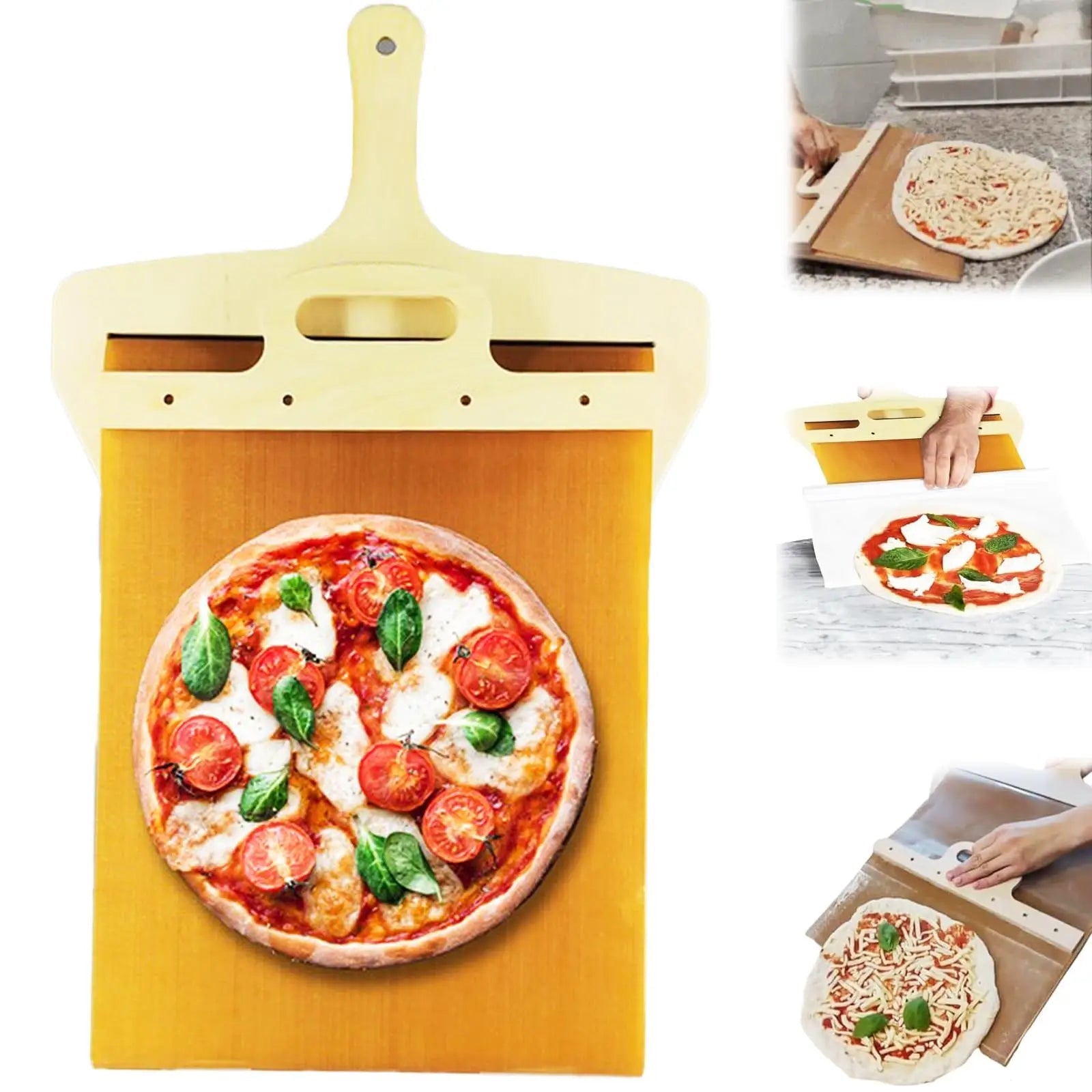 SuperPizza™ | Pelle à Pizza coulissante - MAXXI CUISINE